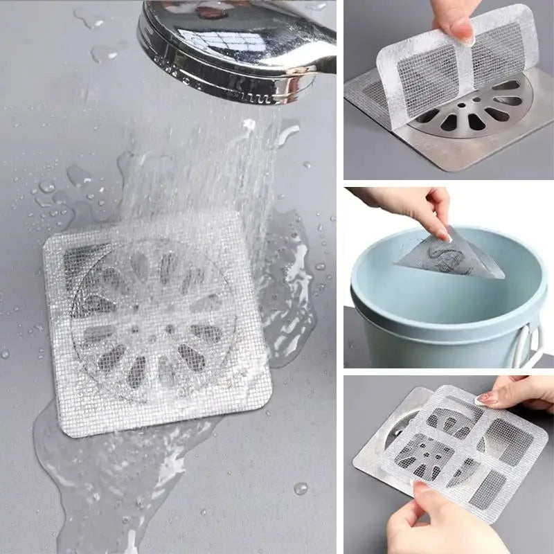 Multifunctional Sticker Drainer Net For Bathroom, Kitchen Etc | Window Screen Repair Patches For Door Window